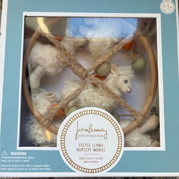 NIB Justina Blakenry llama nursery mobile - Picture 1 of 5